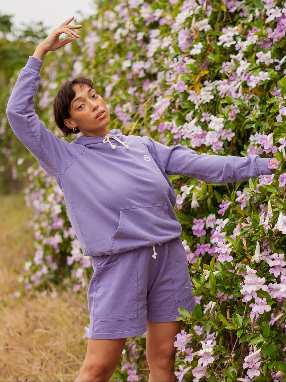Big Bud Press Classic Hoodie in Faded Grape